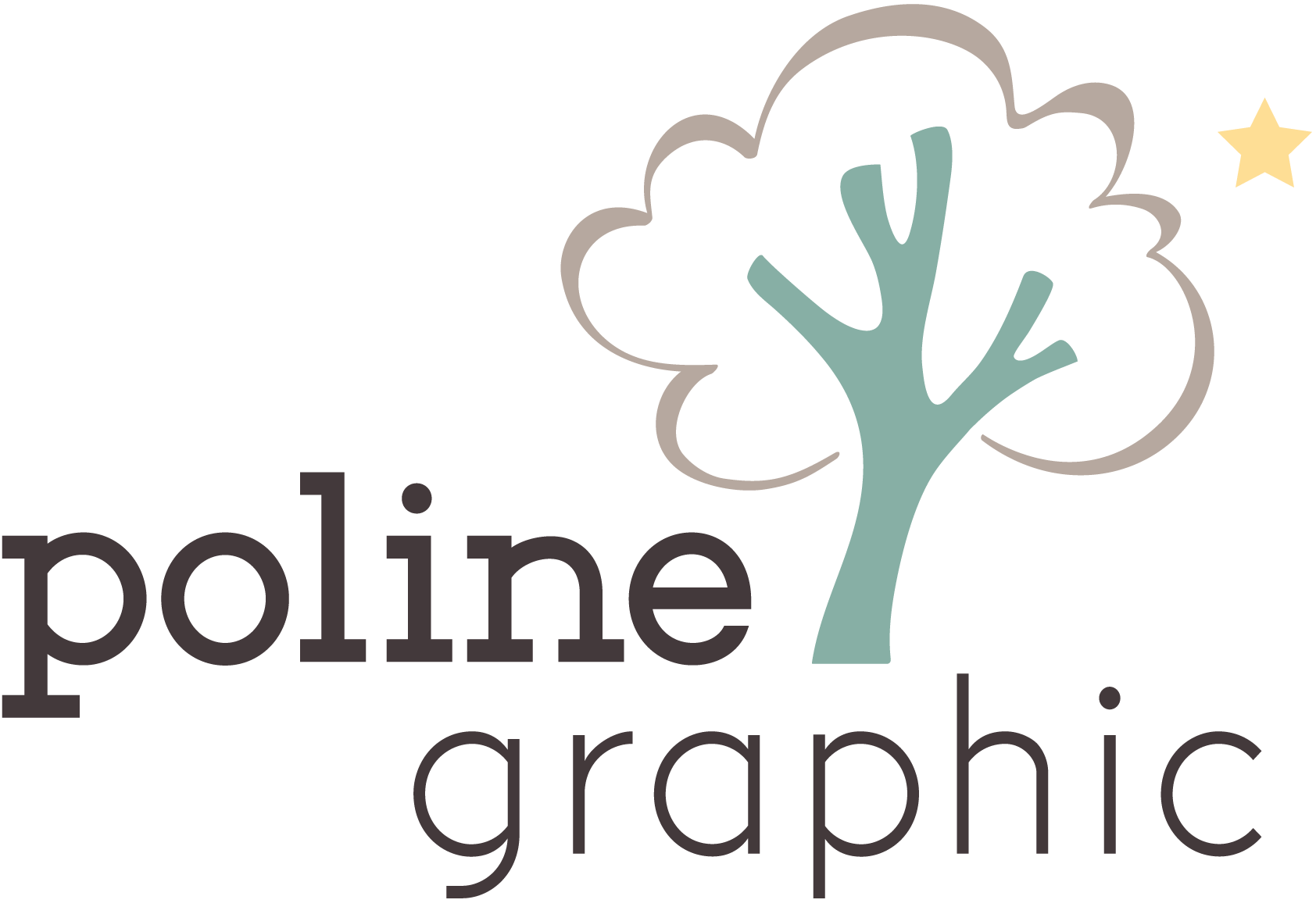 Big logo Poline Graphic