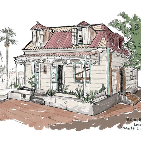 Illustration Guadeloupe Maison Lacour