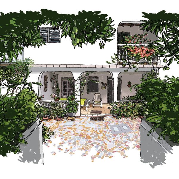 Illustration Guadeloupe Maison Nathalie